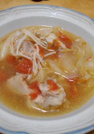 炊飯器で鶏スープ-レシピのメイン写真