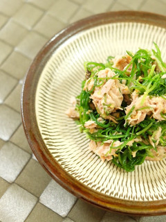 おかひじきとツナの和え物-レシピのメイン写真
