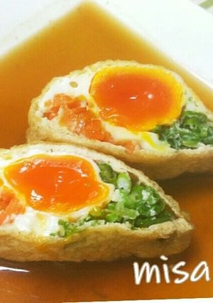 激ウマです‼️すしあげの卵煮♥-レシピのメイン写真