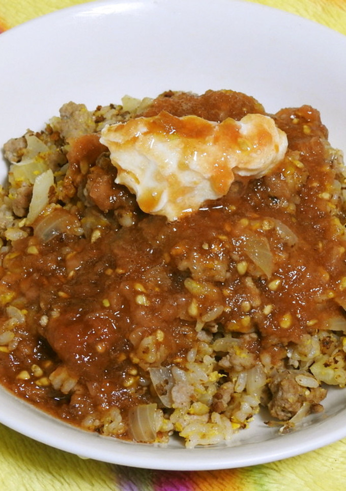 トマトこぶおろし風炒飯-レシピのメイン写真