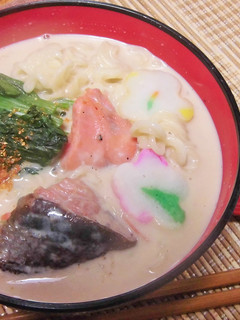 サッポロ一番粕汁風とろみそラーメン-レシピのメイン写真