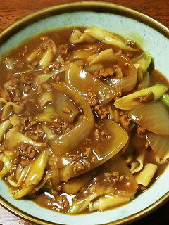 キーマカレーで!ぺろっこカレーうどん-レシピのメイン写真
