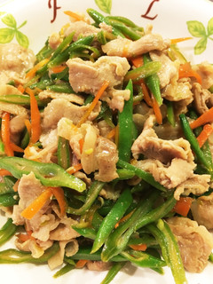簡単♪ささげ豆の炒め物-レシピのメイン写真
