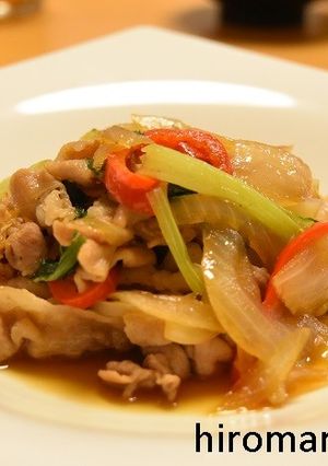 万能ダレで！野菜もりもり豚バラ炒め-レシピのメイン写真
