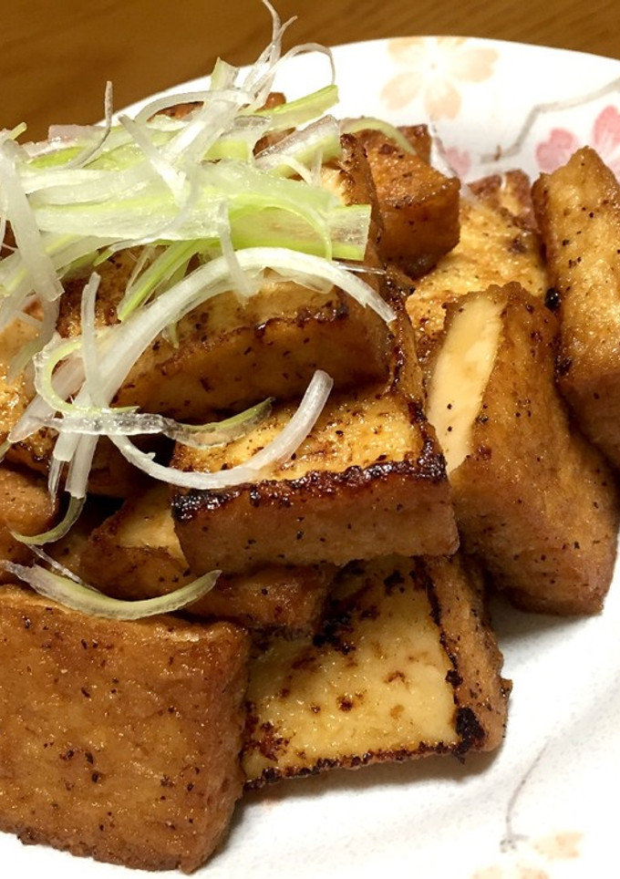 ＊厚揚げのマヨポン酢にんにく焼き＊-レシピのメイン写真