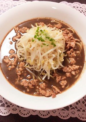 黒胡麻坦々麺♡-レシピのメイン写真