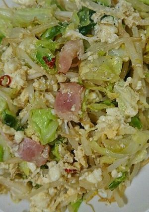 ペペロンチーノ風 豆腐チャンプルー-レシピのメイン写真