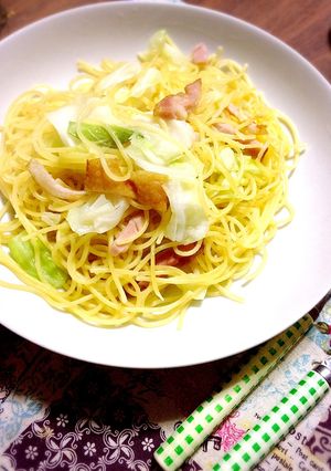 簡単♡ 和風ペペロンチーノ-レシピのメイン写真