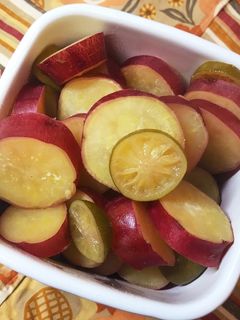 鳴門金時(さつまいも)のすだち煮-レシピのメイン写真