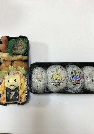 デュエルマスターズ弁当-レシピのメイン写真