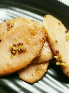 魚肉ソーセージのマスタード炒め-レシピのメイン写真