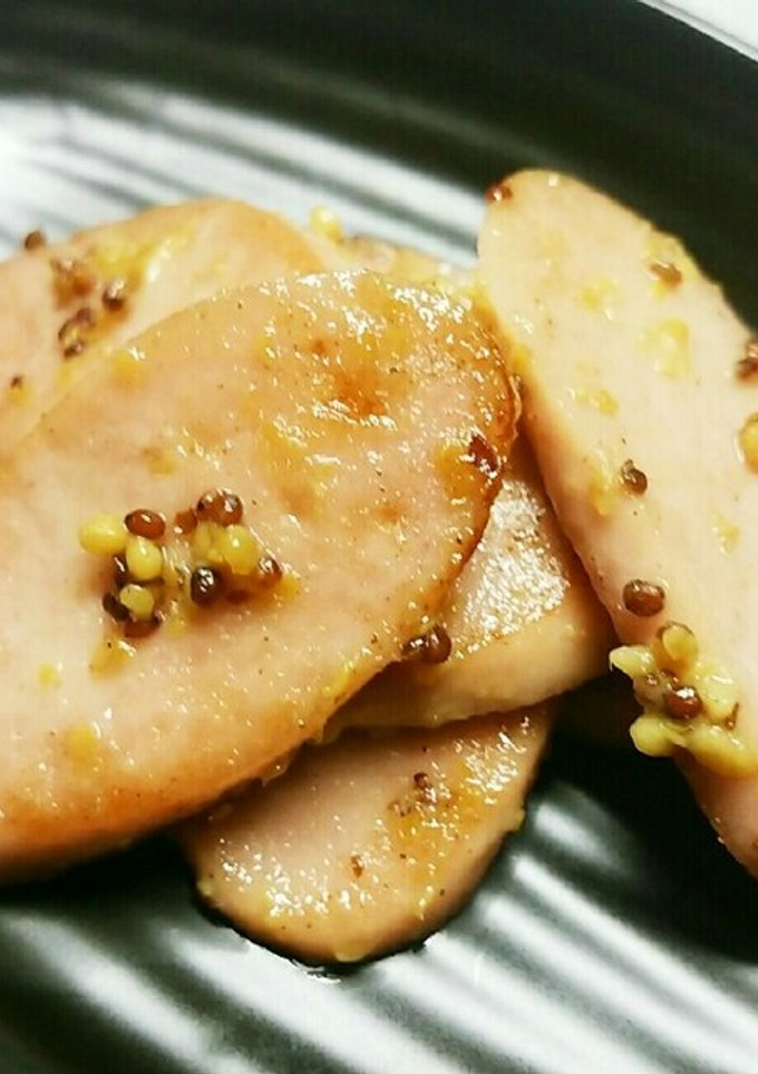 魚肉ソーセージのマスタード炒め-レシピのメイン写真