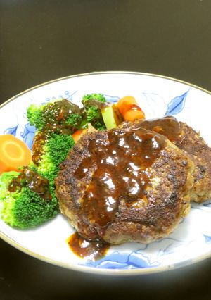 クリームチーズとひよこ豆のハンバーグ-レシピのメイン写真