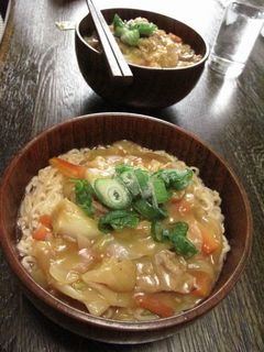 とろとろ野菜あんかけ醤油ラーメン-レシピのメイン写真