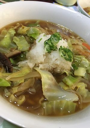 【簡単】インスタントでおろし野菜ラーメン-レシピのメイン写真
