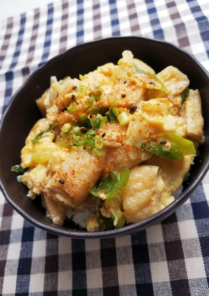 うす揚げのふわふわ玉子丼☆-レシピのメイン写真