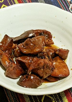 ツマミに最高！濃厚で旨い♪鶏モツしぐれ煮-レシピのメイン写真