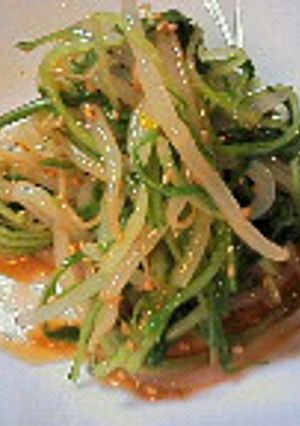 水菜ともやしの簡単ナムル風-レシピのメイン写真