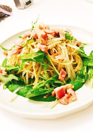 野菜たっぷりグリーンソースのパスタ-レシピのメイン写真