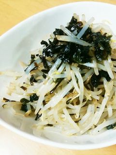 もやしの塩昆布ナムル-レシピのメイン写真