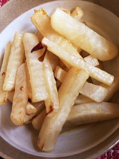 大根のピリ辛オリーブオイル炒め-レシピのメイン写真