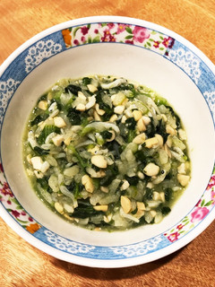 離乳食後期☆納豆とシラスのお粥-レシピのメイン写真