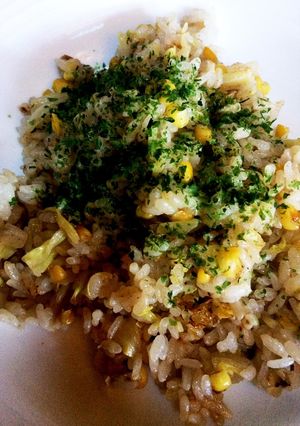 キャベツたっぷりのコーンチャーハン-レシピのメイン写真