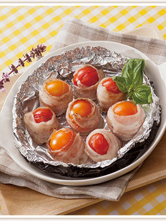 お弁当に☆肉巻きミニトマトのホイル焼き-レシピのメイン写真