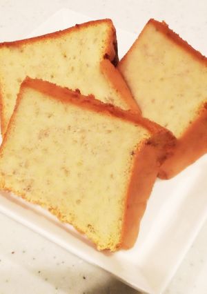 ふわっふわ!バナナシフォンケーキ♪-レシピのメイン写真