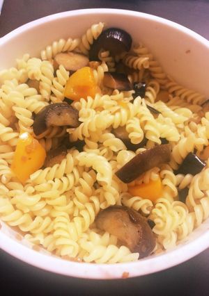 なすとパプリカのショートパスタ-レシピのメイン写真