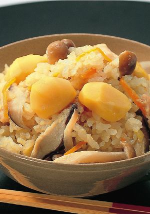 豆乳栗ごはん-レシピのメイン写真