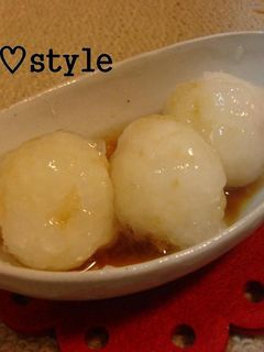 おいしい雪だんご♪-レシピのメイン写真