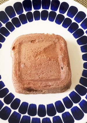 ジップロックで簡単プロテインおからケーキ-レシピのメイン写真