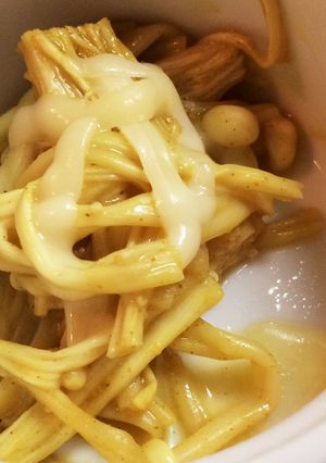 カレーマジックマヨチーズえのき-レシピのメイン写真