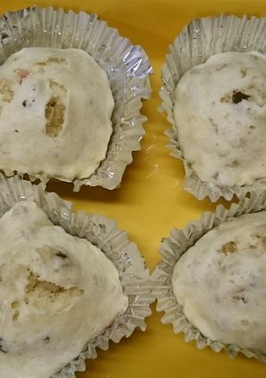 ホットケーキmixでグラノラ蒸しケーキ-レシピのメイン写真