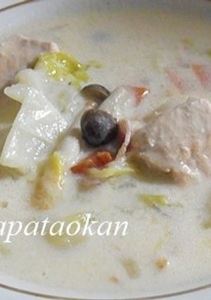 白菜と鮭のクリーム煮-レシピのメイン写真