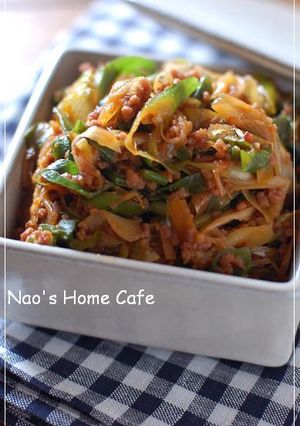 ご飯のお供に♥白ネギ&豚ミンチの佃煮-レシピのメイン写真