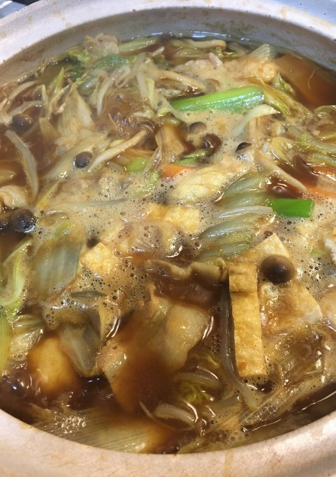 カレー鍋のだし　アレンジ（味彩使用）-レシピのメイン写真