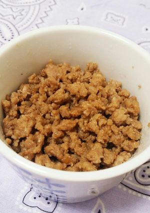 子供が大好き♡豚ひき肉のふんわり肉そぼろ-レシピのメイン写真
