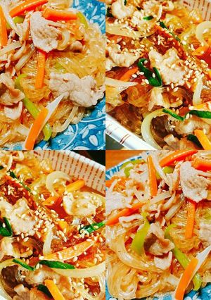 春雨で美味しい和風チャプチェ-レシピのメイン写真