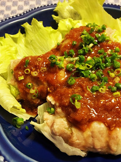*レンジで簡単!レタスの豚肉巻き*-レシピのメイン写真