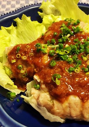 ＊レンジで簡単！レタスの豚肉巻き＊-レシピのメイン写真