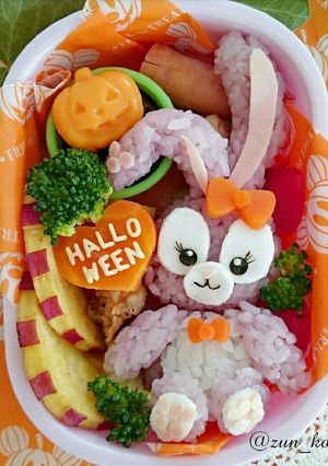 キャラ弁★ステラルーのハロウィン弁当-レシピのメイン写真