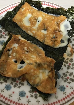 おつまみに☆カリカリのりチーズ-レシピのメイン写真