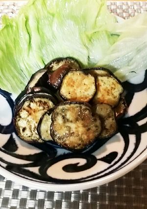 ヘルシー茄子バター-レシピのメイン写真