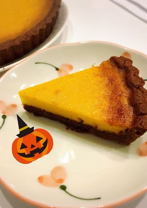 ハロウィンに！パンプキンタルト！-レシピのメイン写真