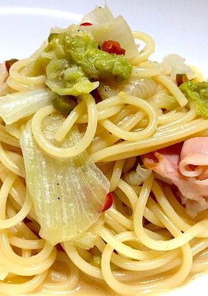 洗い物少☆ピリ辛味噌パスタ-レシピのメイン写真