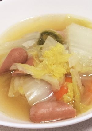 肉団子と白菜のコンソメスープ-レシピのメイン写真