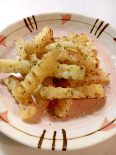 焼きポテトフライで簡単おつまみ~片手間に-レシピのメイン写真