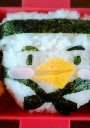 かもめ先輩のキャラ弁-レシピのメイン写真